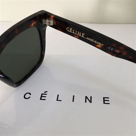 real vs fake celine triomphe sunglasses|7 SPOT.